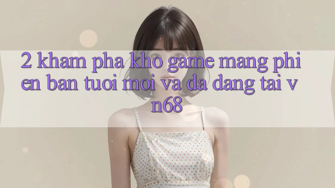 2. Khám Phá Kho Game mạng Phiên bản tươi mới Và Đa Dạng Tại vn68 2. Khám Phá Kho Game mạng Phiên bản tươi mới Và Đa Dạng Tại vn68