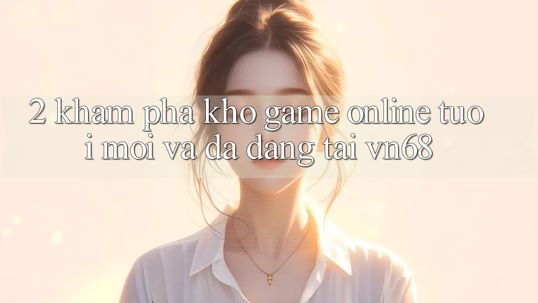 2. Khám Phá Kho Game Online Tươi mới Và Đa Dạng Tại vn68