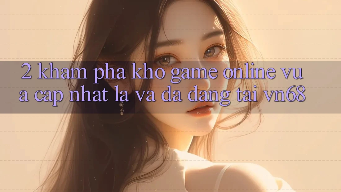 2. Khám Phá Kho Game Online Vừa cập nhật Lạ Và Đa Dạng Tại vn68 2. Khám Phá Kho Game Online Vừa cập nhật Lạ Và Đa Dạng Tại vn68