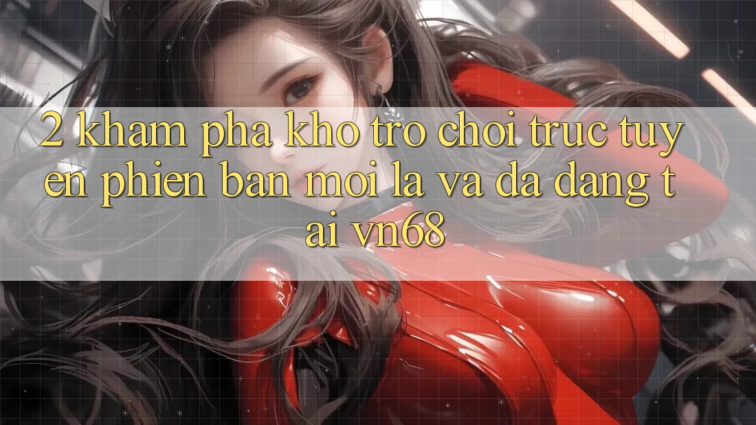 2. Khám Phá Kho Trò chơi trực tuyến Phiên bản mới Lạ Và Đa Dạng Tại vn68