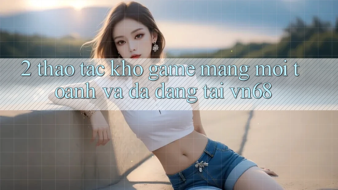 2. Thao tác Kho Game mạng Mới toanh Và Đa Dạng Tại vn68