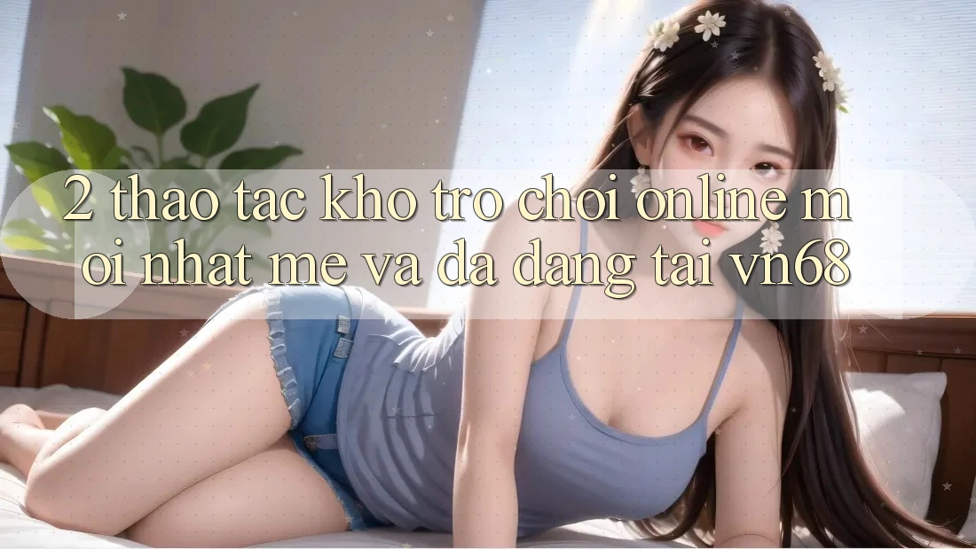 2. Thao tác Kho Trò chơi Online Mới nhất mẻ Và Đa Dạng Tại vn68
