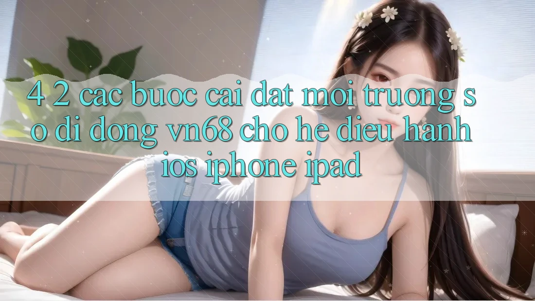 4. 2. Các bước Cài đặt Môi trường số di động vn68 Cho Hệ Điều Hành iOS (iPhone/iPad) 4. 2. Các bước Cài đặt Môi trường số di động vn68 Cho Hệ Điều Hành iOS (iPhone/iPad)