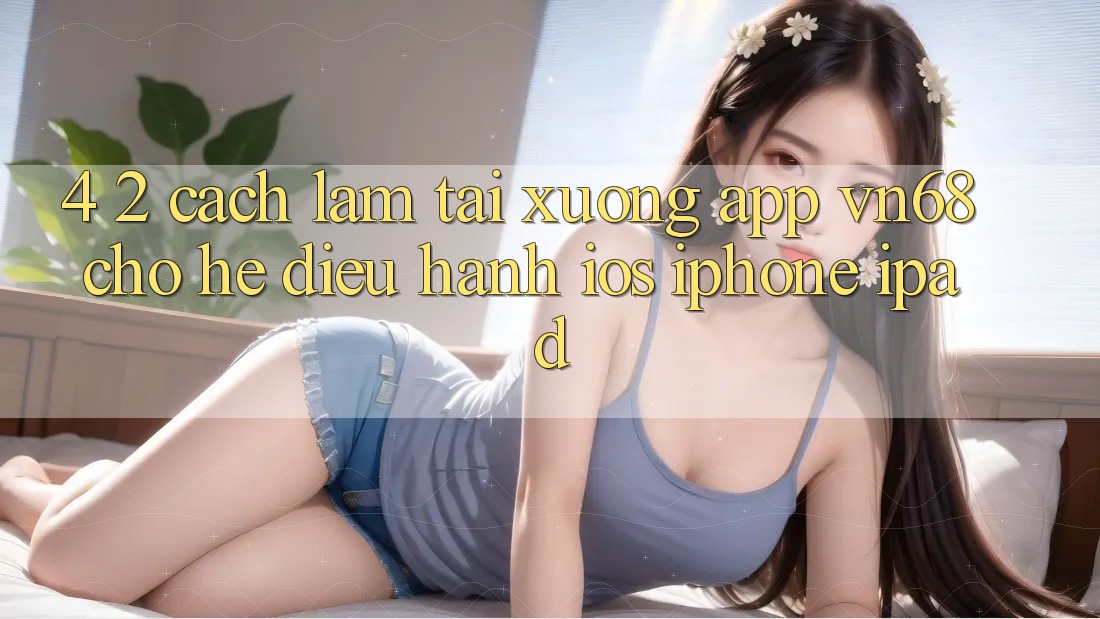 4. 2. Cách làm Tải xuống App vn68 Cho Hệ Điều Hành iOS (iPhone/iPad) 4. 2. Cách làm Tải xuống App vn68 Cho Hệ Điều Hành iOS (iPhone/iPad)