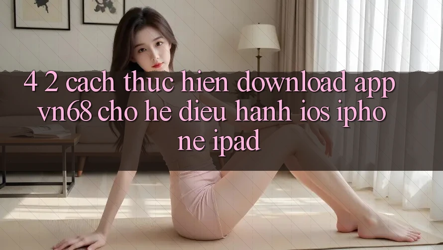 4. 2. Cách thực hiện Download App vn68 Cho Hệ Điều Hành iOS (iPhone/iPad)