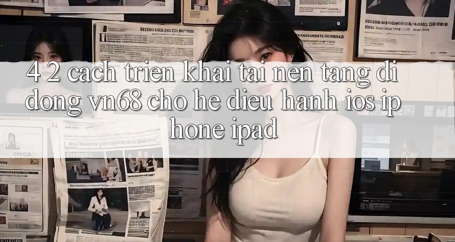 4. 2. Cách triển khai Tải Nền tảng di động vn68 Cho Hệ Điều Hành iOS (iPhone/iPad)