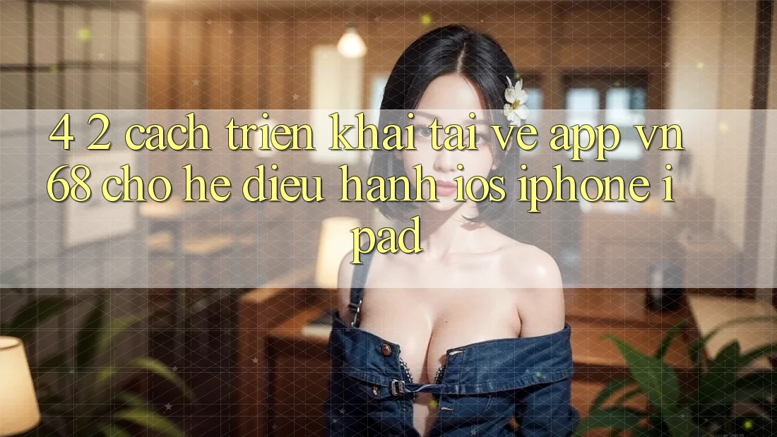 4. 2. Cách triển khai Tải về App vn68 Cho Hệ Điều Hành iOS (iPhone/iPad) 4. 2. Cách triển khai Tải về App vn68 Cho Hệ Điều Hành iOS (iPhone/iPad)