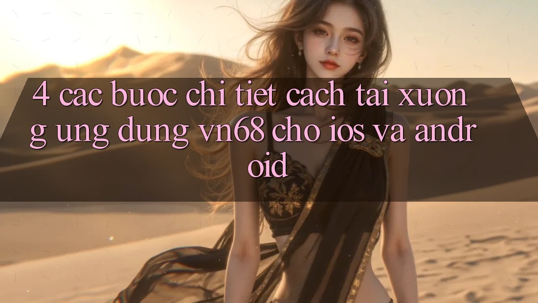 4. Các bước Chi Tiết Cách Tải xuống Ứng Dụng vn68 Cho iOS Và Android