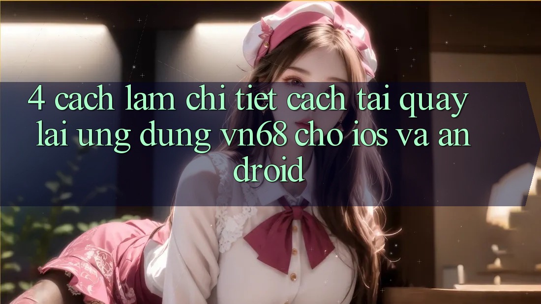 4. Cách làm Chi Tiết Cách Tải quay lại Ứng Dụng vn68 Cho iOS Và Android 4. Cách làm Chi Tiết Cách Tải quay lại Ứng Dụng vn68 Cho iOS Và Android