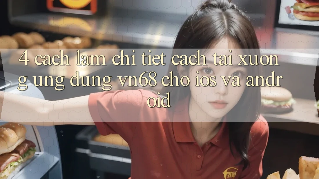 4. Cách làm Chi Tiết Cách Tải xuống Ứng Dụng vn68 Cho iOS Và Android