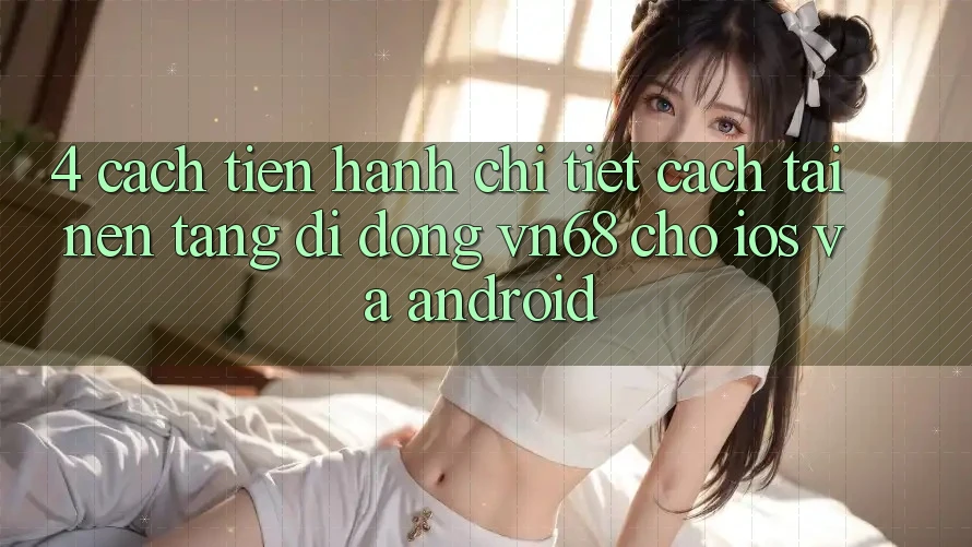 4. Cách tiến hành Chi Tiết Cách Tải Nền tảng di động vn68 Cho iOS Và Android 4. Cách tiến hành Chi Tiết Cách Tải Nền tảng di động vn68 Cho iOS Và Android
