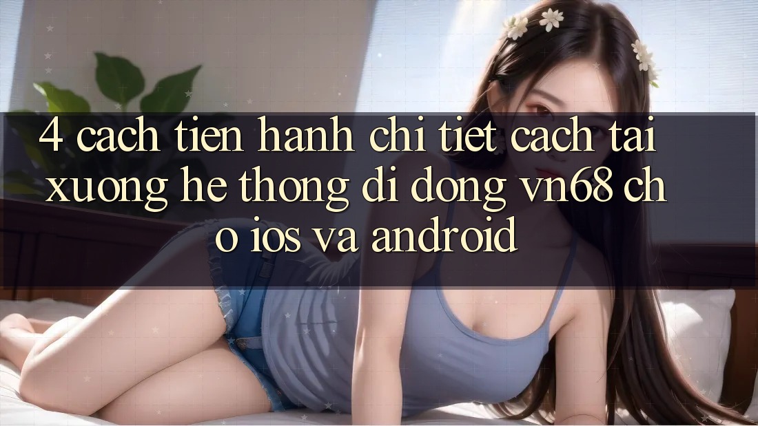 4. Cách tiến hành Chi Tiết Cách Tải xuống Hệ thống di động vn68 Cho iOS Và Android 4. Cách tiến hành Chi Tiết Cách Tải xuống Hệ thống di động vn68 Cho iOS Và Android