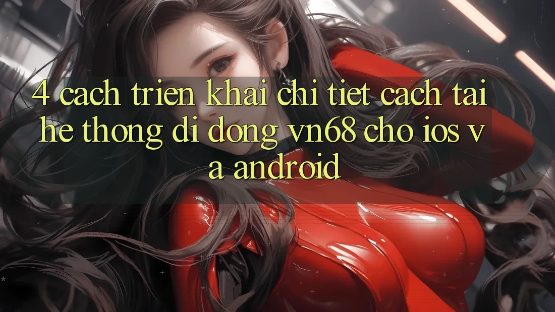 4. Cách triển khai Chi Tiết Cách Tải Hệ thống di động vn68 Cho iOS Và Android