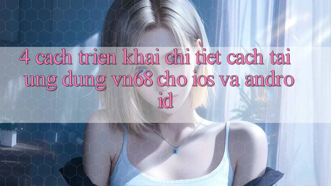 4. Cách triển khai Chi Tiết Cách Tải Ứng Dụng vn68 Cho iOS Và Android
