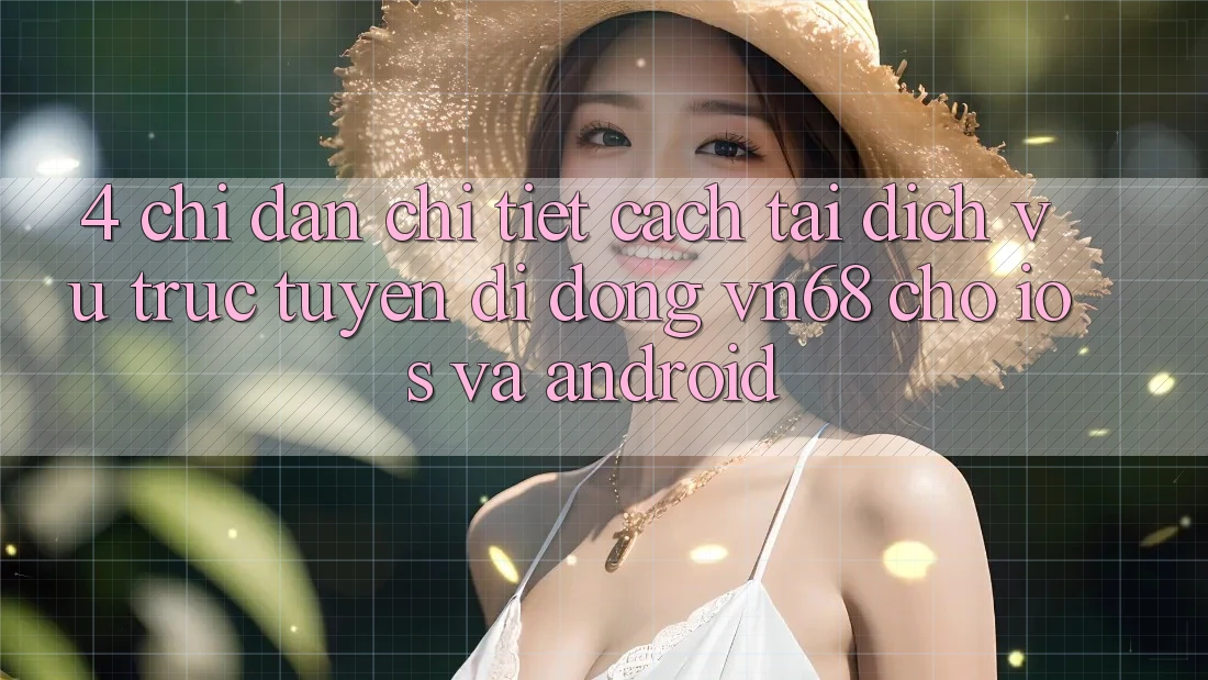 4. Chỉ dẫn Chi Tiết Cách Tải Dịch vụ trực tuyến di động vn68 Cho iOS Và Android