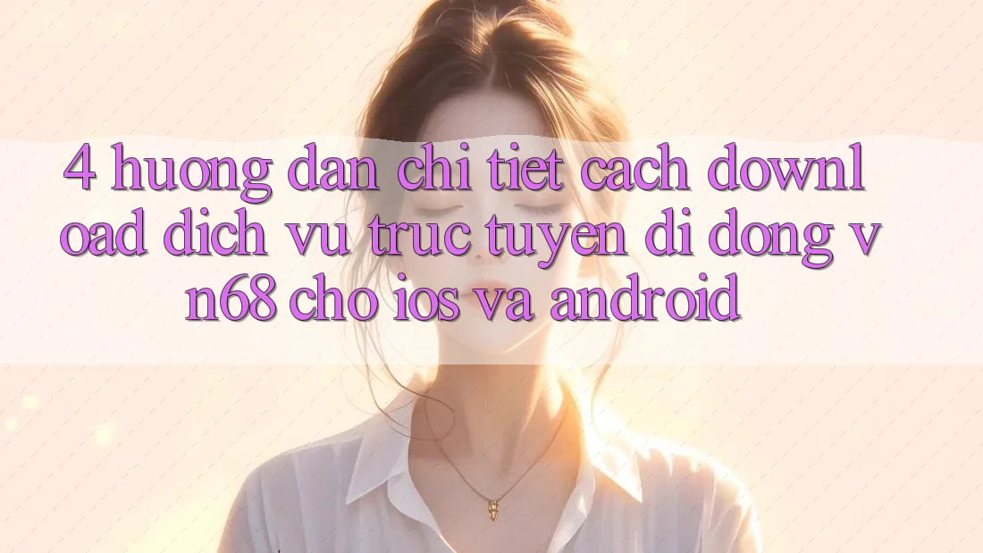 4. Hướng Dẫn Chi Tiết Cách Download Dịch vụ trực tuyến di động vn68 Cho iOS Và Android 4. Hướng Dẫn Chi Tiết Cách Download Dịch vụ trực tuyến di động vn68 Cho iOS Và Android