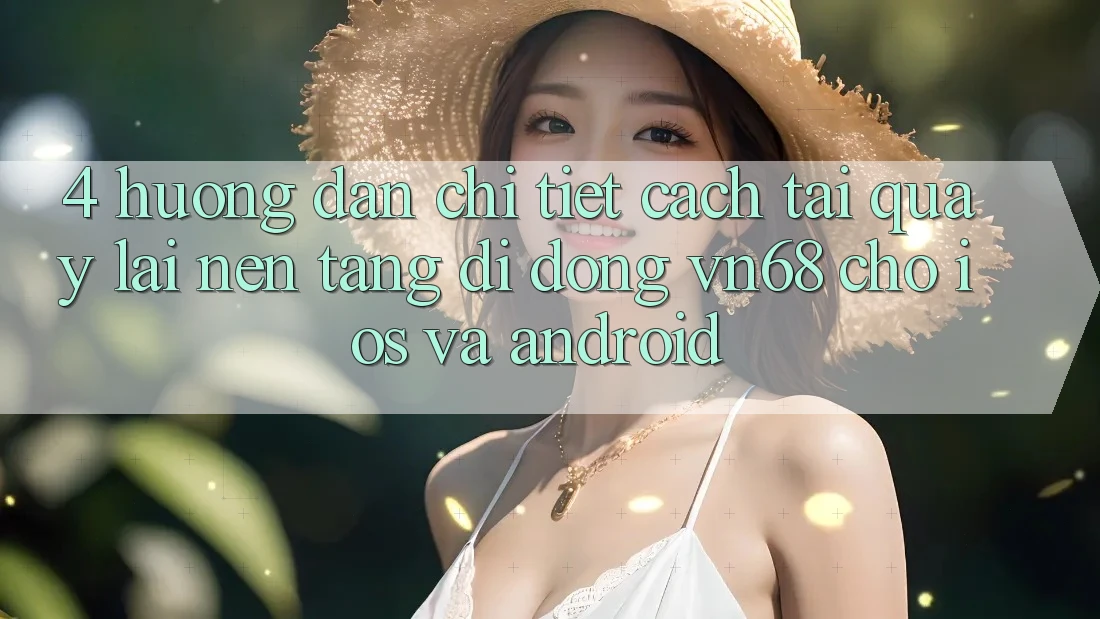 4. Hướng dẫn Chi Tiết Cách Tải quay lại Nền tảng di động vn68 Cho iOS Và Android