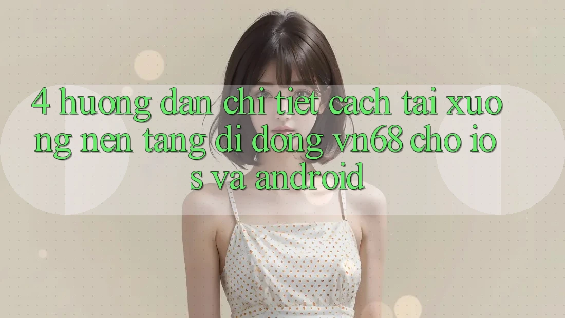 4. Hướng Dẫn Chi Tiết Cách Tải xuống Nền tảng di động vn68 Cho iOS Và Android 4. Hướng Dẫn Chi Tiết Cách Tải xuống Nền tảng di động vn68 Cho iOS Và Android