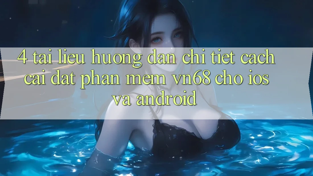 4. Tài liệu hướng dẫn Chi Tiết Cách Cài đặt Phần mềm vn68 Cho iOS Và Android