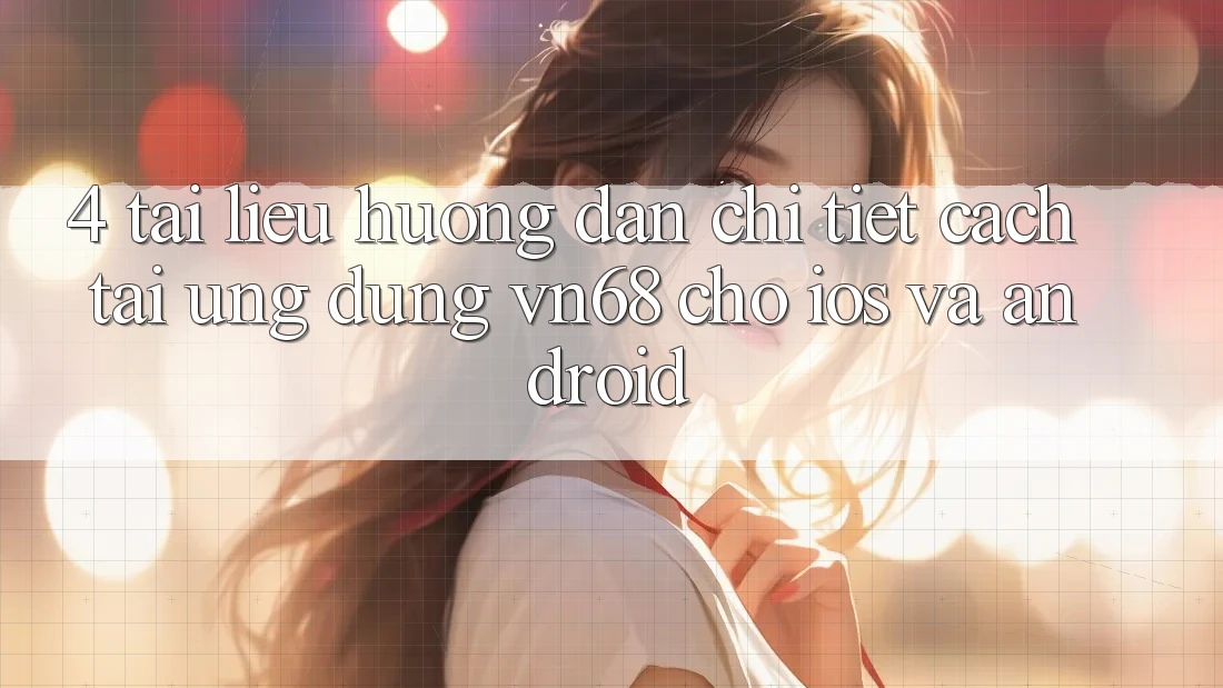 4. Tài liệu hướng dẫn Chi Tiết Cách Tải Ứng Dụng vn68 Cho iOS Và Android