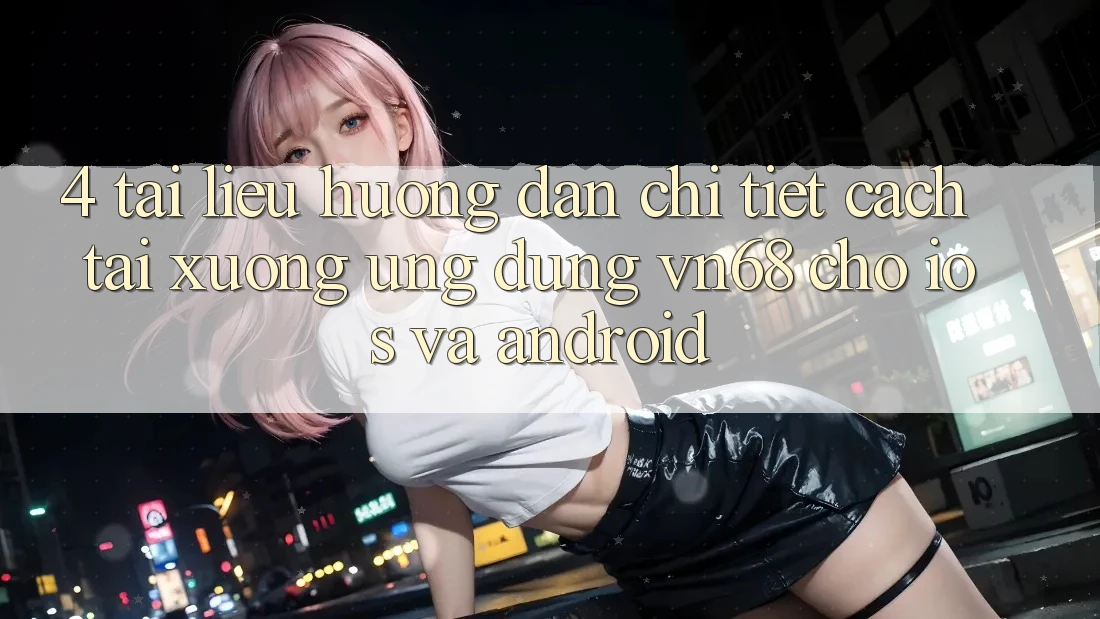 4. Tài liệu hướng dẫn Chi Tiết Cách Tải xuống Ứng Dụng vn68 Cho iOS Và Android