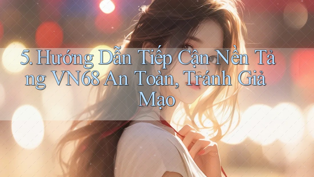 5. Hướng Dẫn Tiếp Cận Nền Tảng VN68 An Toàn, Tránh Giả Mạo 5. Hướng Dẫn Tiếp Cận Nền Tảng VN68 An Toàn, Tránh Giả Mạo