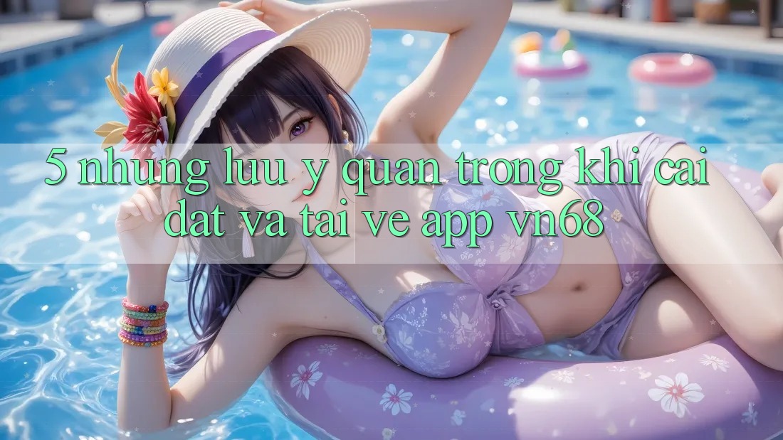 5. Những Lưu Ý Quan Trọng Khi Cài đặt Và Tải về App vn68 5. Những Lưu Ý Quan Trọng Khi Cài đặt Và Tải về App vn68