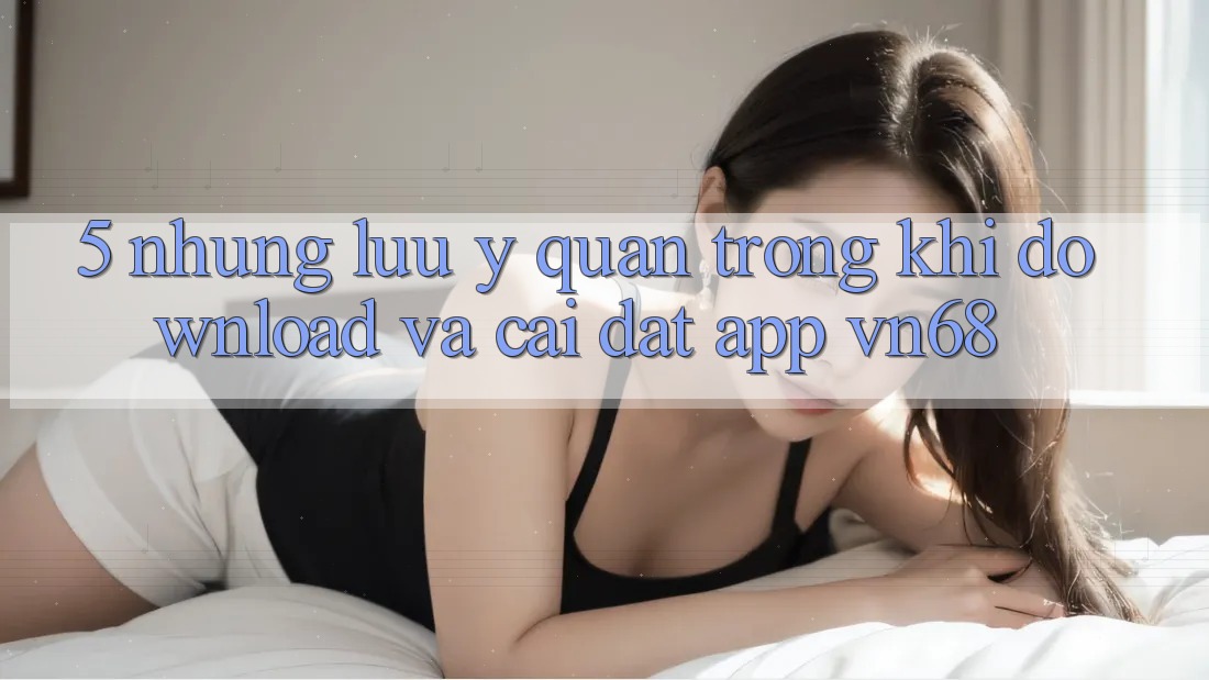 5. Những Lưu Ý Quan Trọng Khi Download Và Cài Đặt App vn68