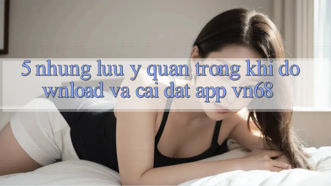 5. Những Lưu Ý Quan Trọng Khi Download Và Cài Đặt App vn68