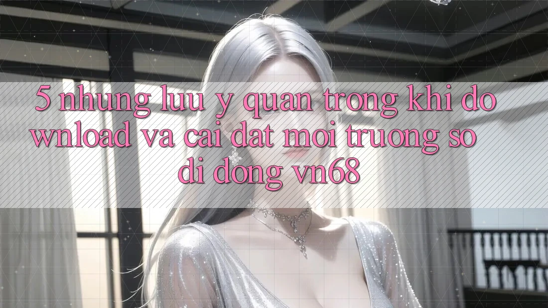 5. Những Lưu Ý Quan Trọng Khi Download Và Cài Đặt Môi trường số di động vn68