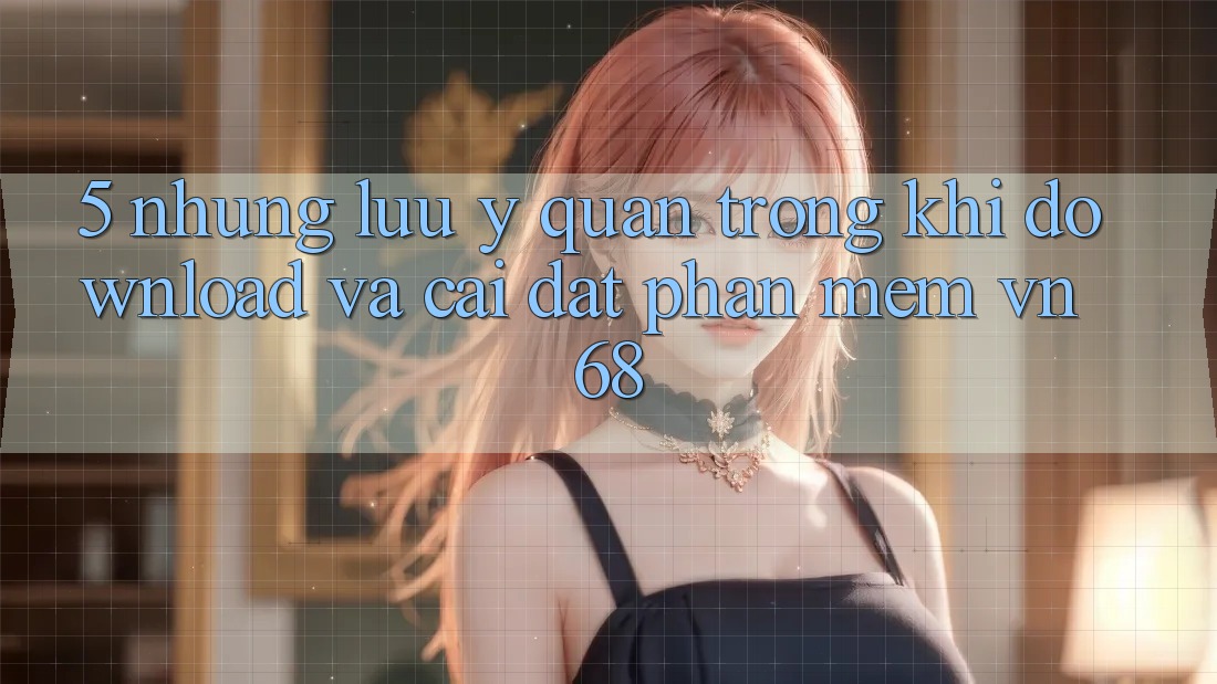 5. Những Lưu Ý Quan Trọng Khi Download Và Cài Đặt Phần mềm vn68