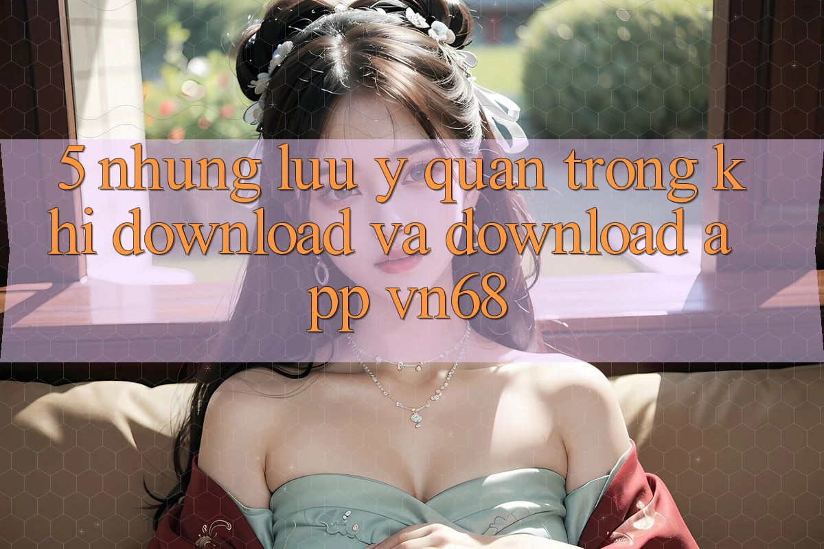 5. Những Lưu Ý Quan Trọng Khi Download Và Download App vn68 5. Những Lưu Ý Quan Trọng Khi Download Và Download App vn68