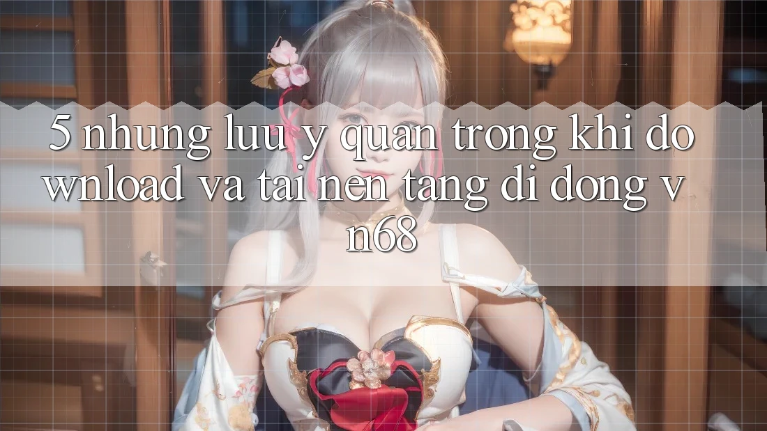 5. Những Lưu Ý Quan Trọng Khi Download Và Tải Nền tảng di động vn68