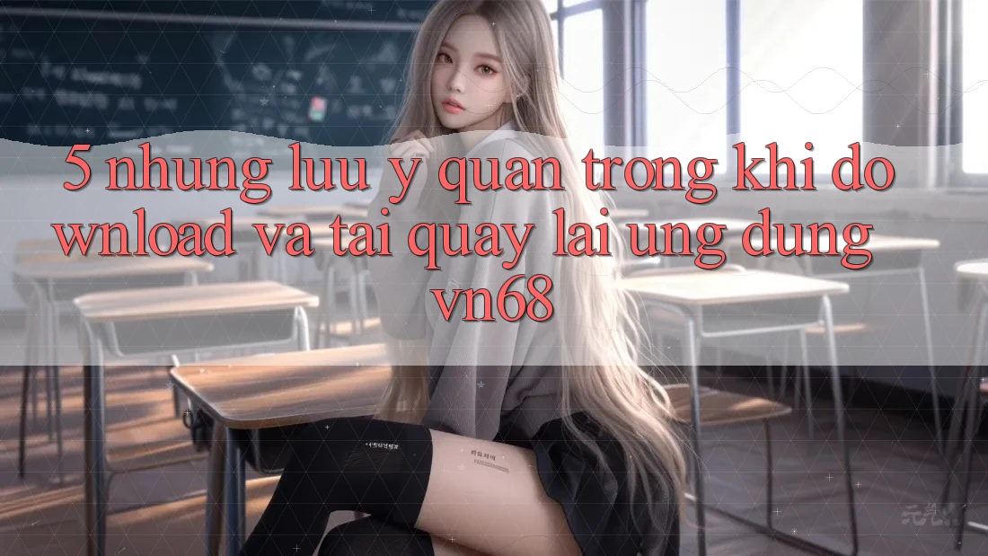 5. Những Lưu Ý Quan Trọng Khi Download Và Tải quay lại Ứng Dụng vn68 5. Những Lưu Ý Quan Trọng Khi Download Và Tải quay lại Ứng Dụng vn68