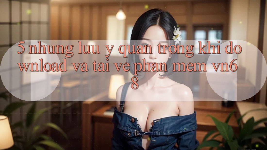 5. Những Lưu Ý Quan Trọng Khi Download Và Tải về Phần mềm vn68 5. Những Lưu Ý Quan Trọng Khi Download Và Tải về Phần mềm vn68