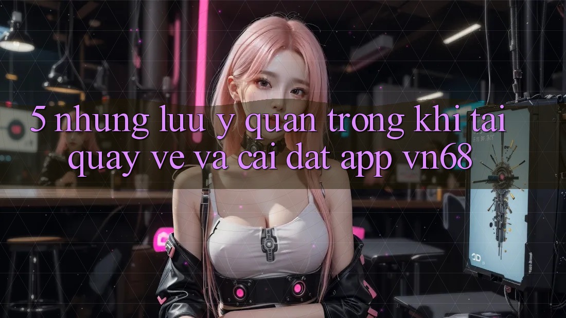 5. Những Lưu Ý Quan Trọng Khi Tải quay về Và Cài Đặt App vn68