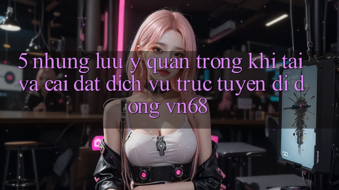 5. Những Lưu Ý Quan Trọng Khi Tải Và Cài Đặt Dịch vụ trực tuyến di động vn68