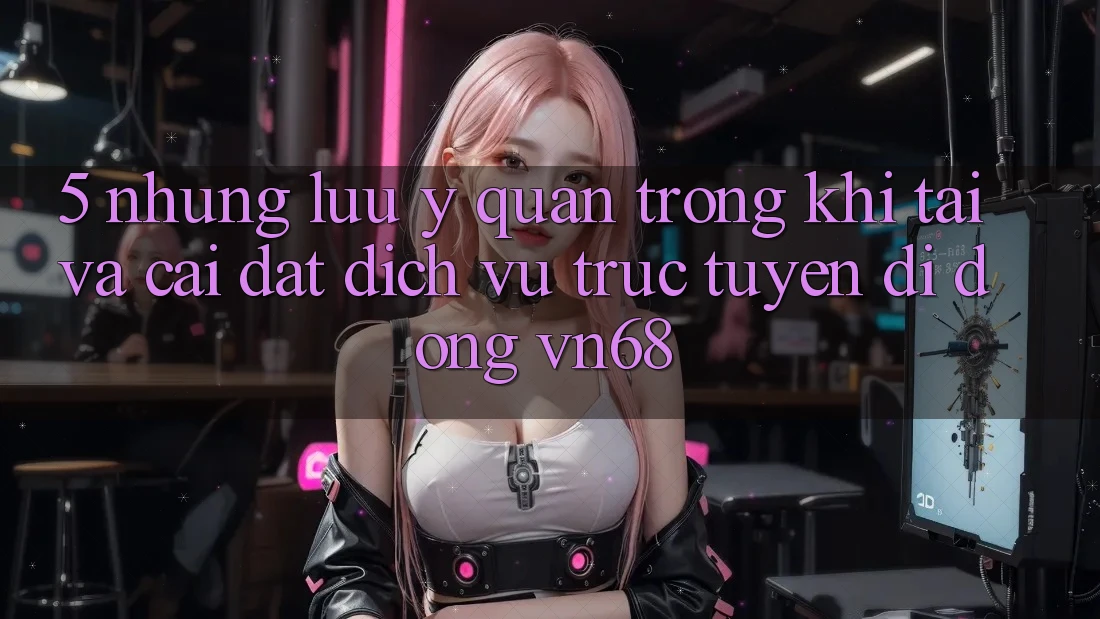 5. Những Lưu Ý Quan Trọng Khi Tải Và Cài Đặt Dịch vụ trực tuyến di động vn68 5. Những Lưu Ý Quan Trọng Khi Tải Và Cài Đặt Dịch vụ trực tuyến di động vn68