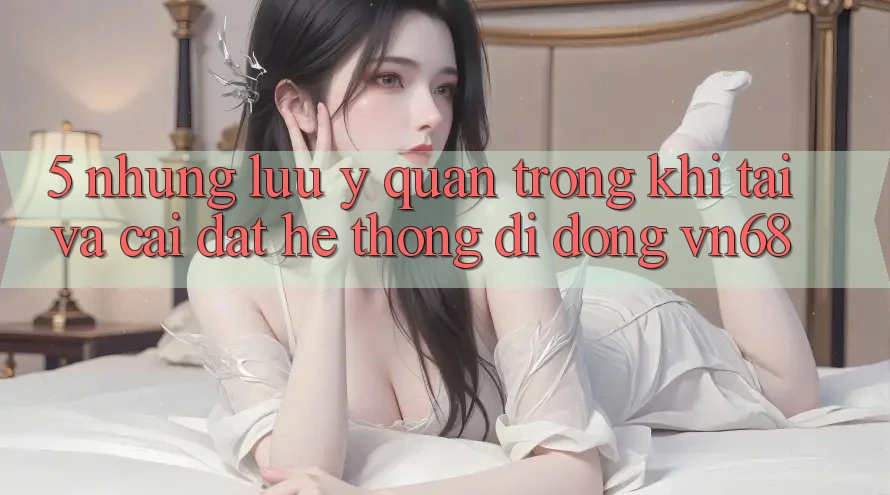 5. Những Lưu Ý Quan Trọng Khi Tải Và Cài Đặt Hệ thống di động vn68 5. Những Lưu Ý Quan Trọng Khi Tải Và Cài Đặt Hệ thống di động vn68
