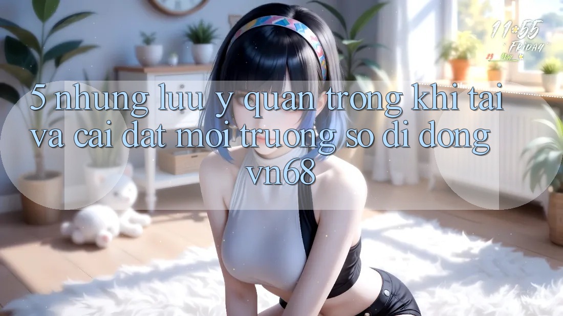 5. Những Lưu Ý Quan Trọng Khi Tải Và Cài Đặt Môi trường số di động vn68