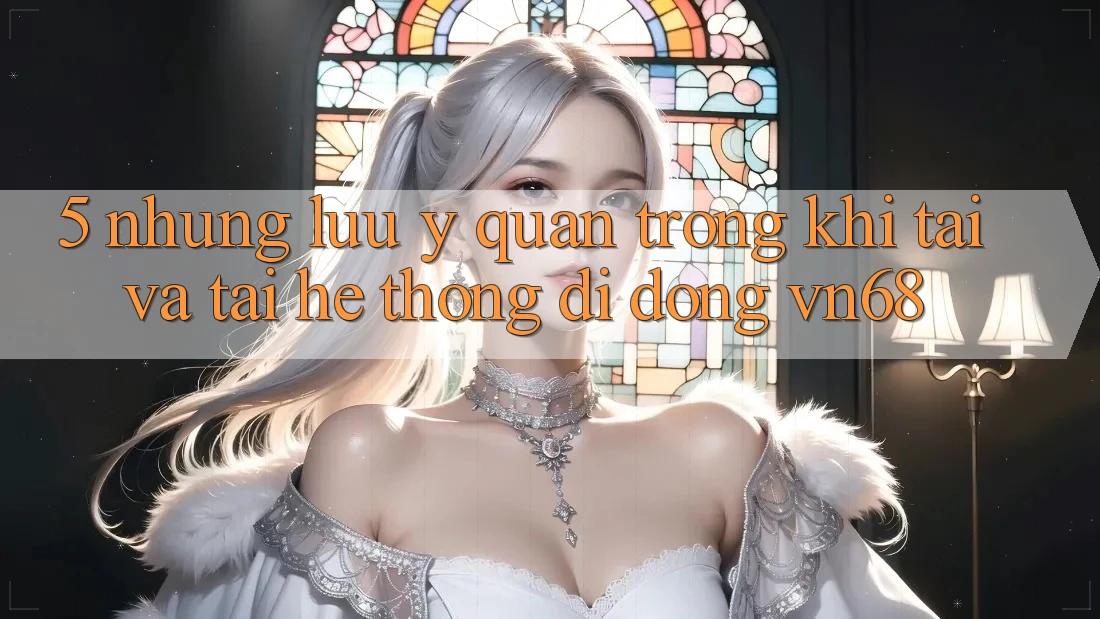 5. Những Lưu Ý Quan Trọng Khi Tải Và Tải Hệ thống di động vn68 5. Những Lưu Ý Quan Trọng Khi Tải Và Tải Hệ thống di động vn68