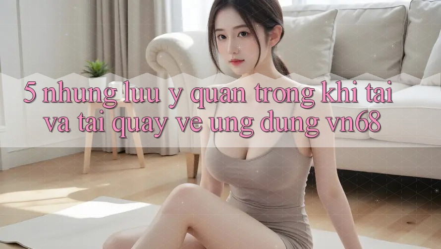 5. Những Lưu Ý Quan Trọng Khi Tải Và Tải quay về Ứng Dụng vn68 5. Những Lưu Ý Quan Trọng Khi Tải Và Tải quay về Ứng Dụng vn68