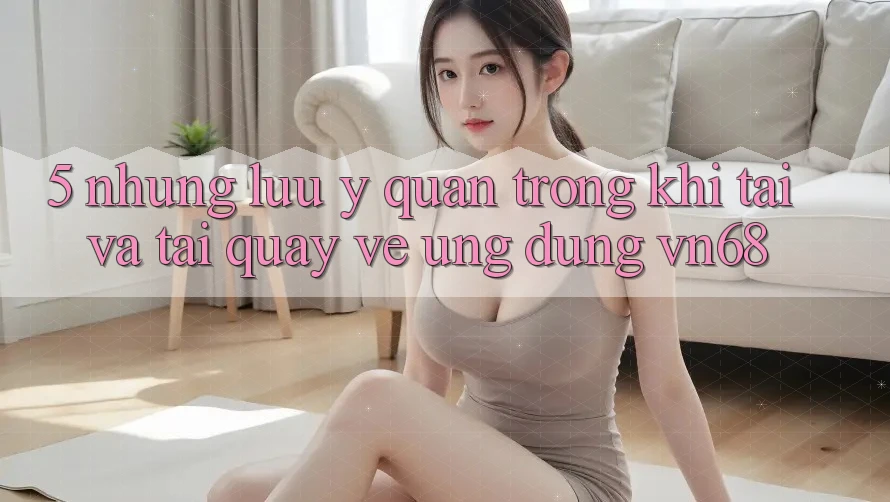 5. Những Lưu Ý Quan Trọng Khi Tải Và Tải quay về Ứng Dụng vn68 5. Những Lưu Ý Quan Trọng Khi Tải Và Tải quay về Ứng Dụng vn68