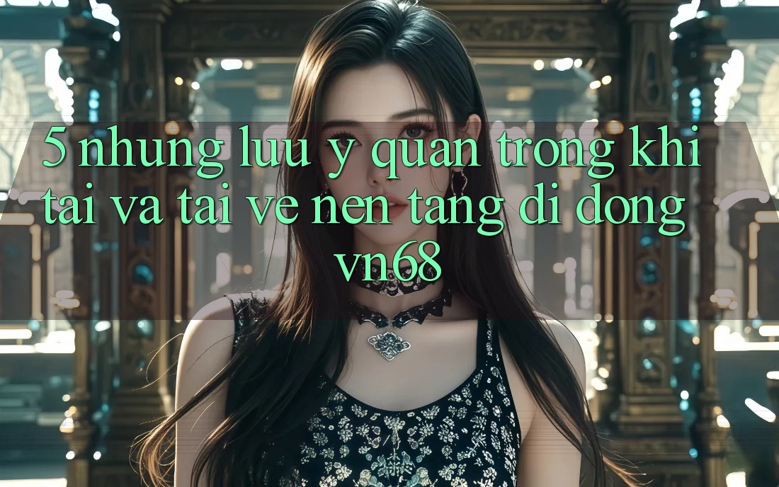5. Những Lưu Ý Quan Trọng Khi Tải Và Tải về Nền tảng di động vn68