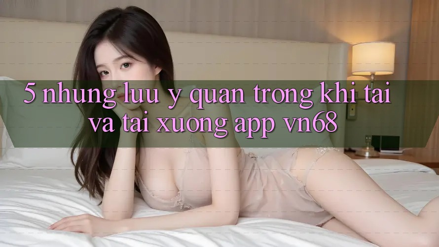 5. Những Lưu Ý Quan Trọng Khi Tải Và Tải xuống App vn68 5. Những Lưu Ý Quan Trọng Khi Tải Và Tải xuống App vn68