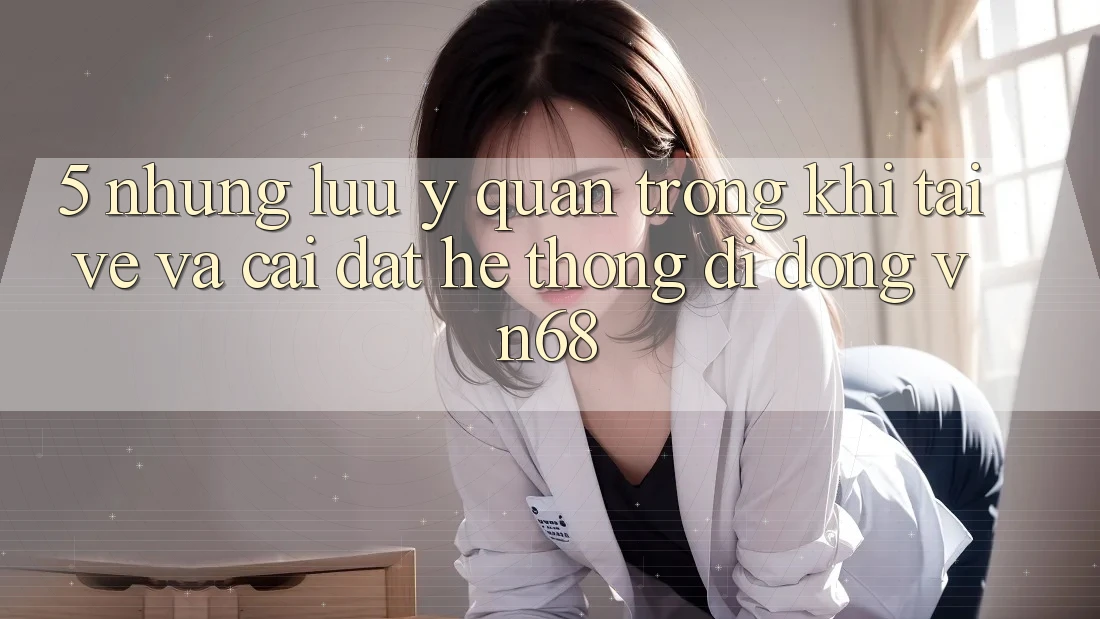 5. Những Lưu Ý Quan Trọng Khi Tải về Và Cài Đặt Hệ thống di động vn68 5. Những Lưu Ý Quan Trọng Khi Tải về Và Cài Đặt Hệ thống di động vn68
