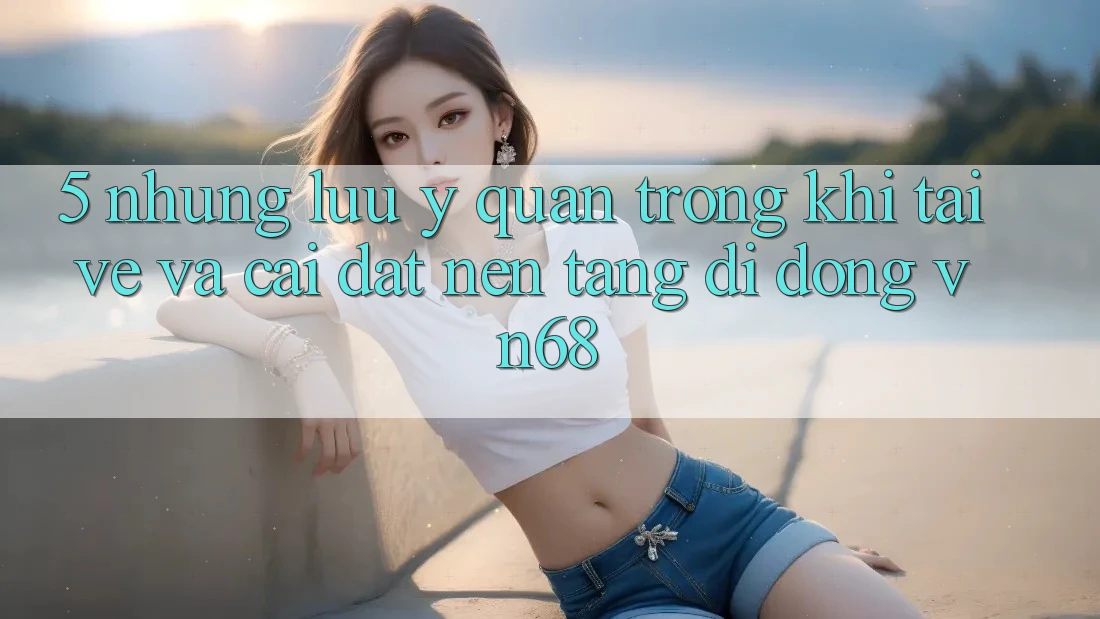 5. Những Lưu Ý Quan Trọng Khi Tải về Và Cài Đặt Nền tảng di động vn68