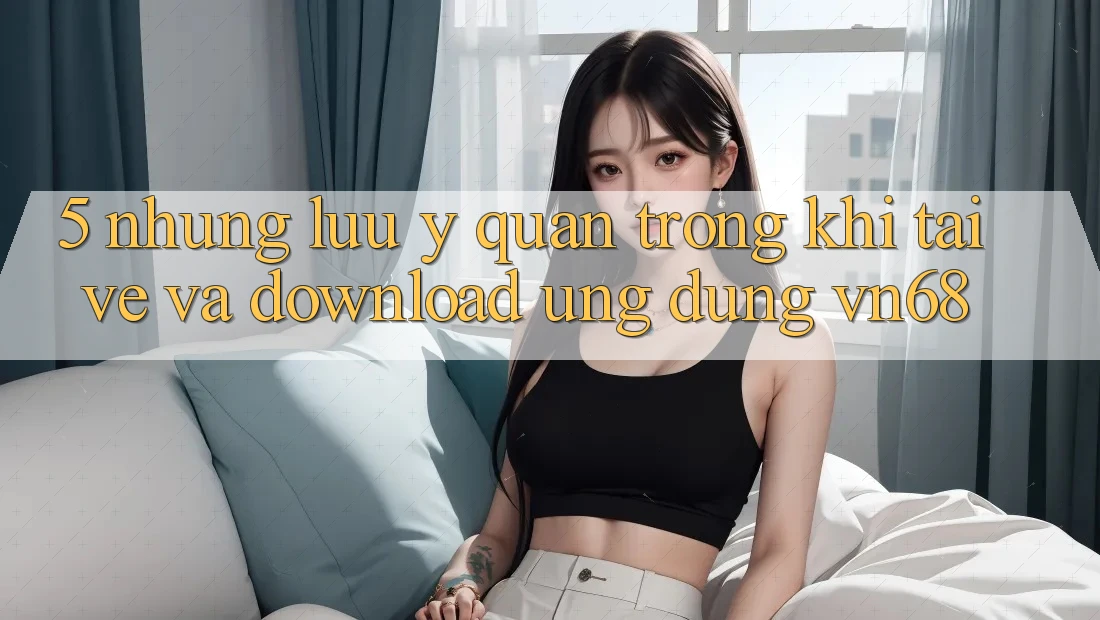 5. Những Lưu Ý Quan Trọng Khi Tải về Và Download Ứng Dụng vn68 5. Những Lưu Ý Quan Trọng Khi Tải về Và Download Ứng Dụng vn68