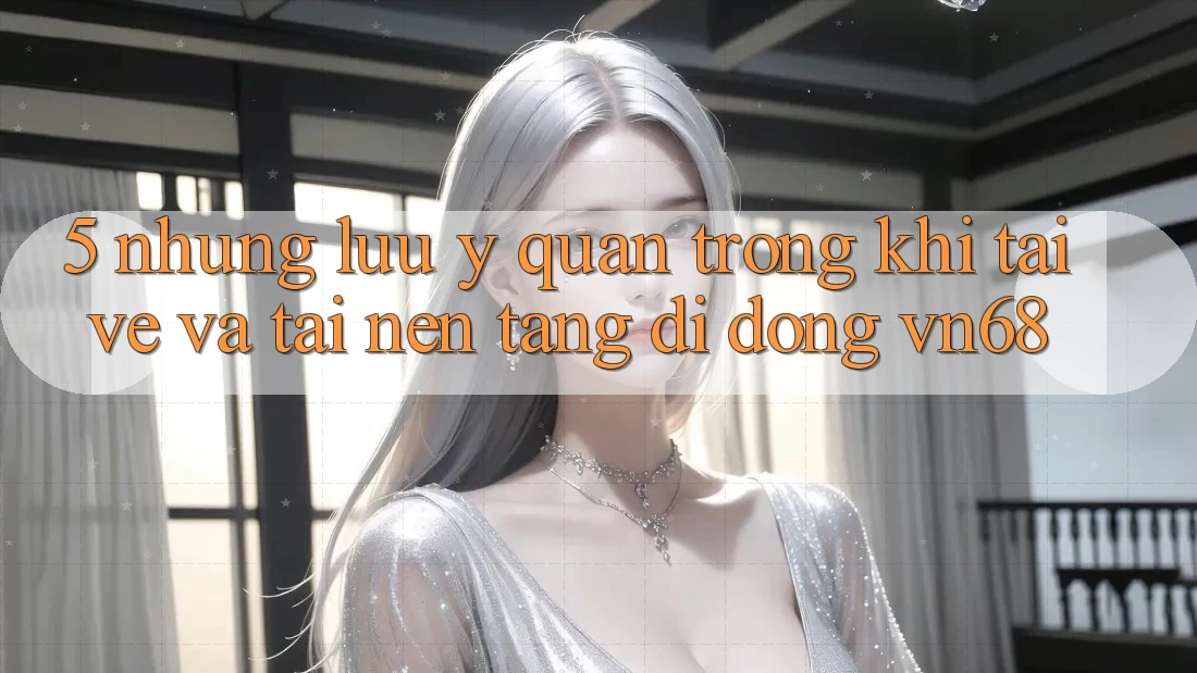 5. Những Lưu Ý Quan Trọng Khi Tải về Và Tải Nền tảng di động vn68 5. Những Lưu Ý Quan Trọng Khi Tải về Và Tải Nền tảng di động vn68