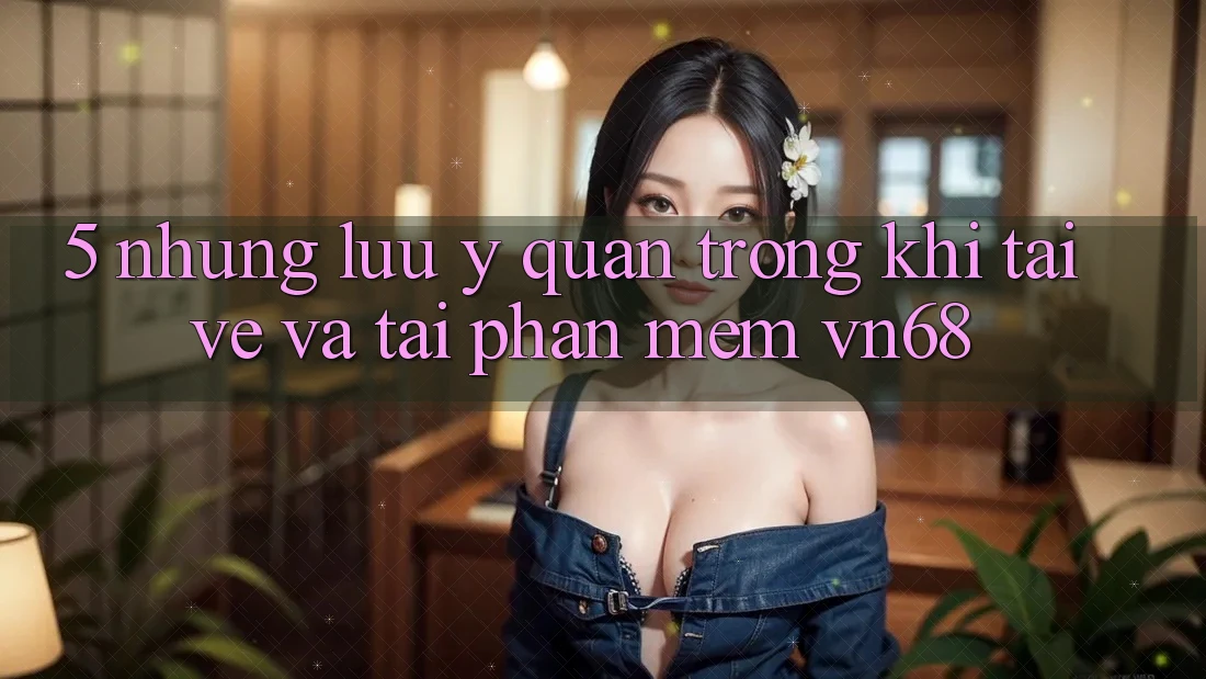 5. Những Lưu Ý Quan Trọng Khi Tải về Và Tải Phần mềm vn68